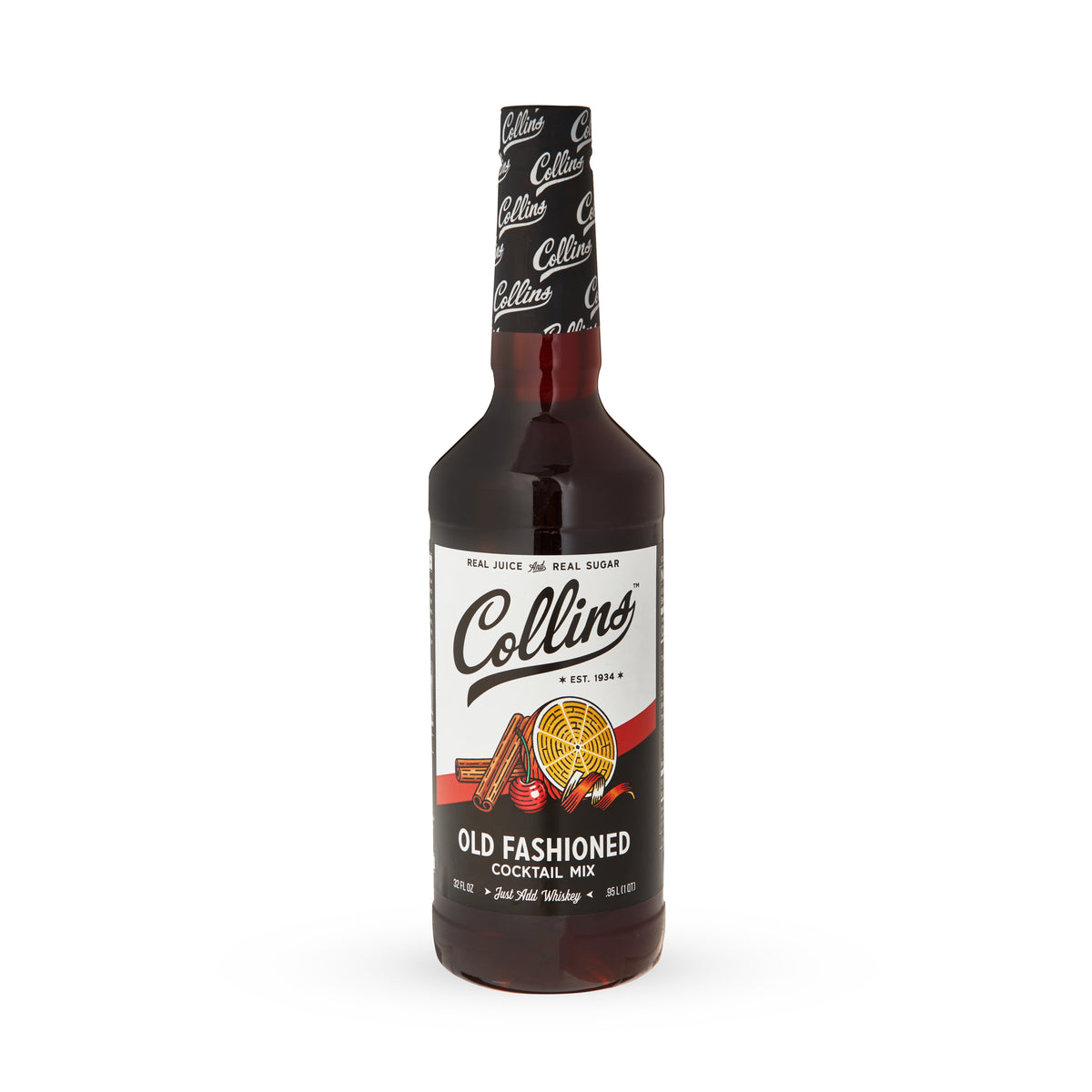 Collins Old Fashioned Mix, Made With Real Brown Sugar and Cherry