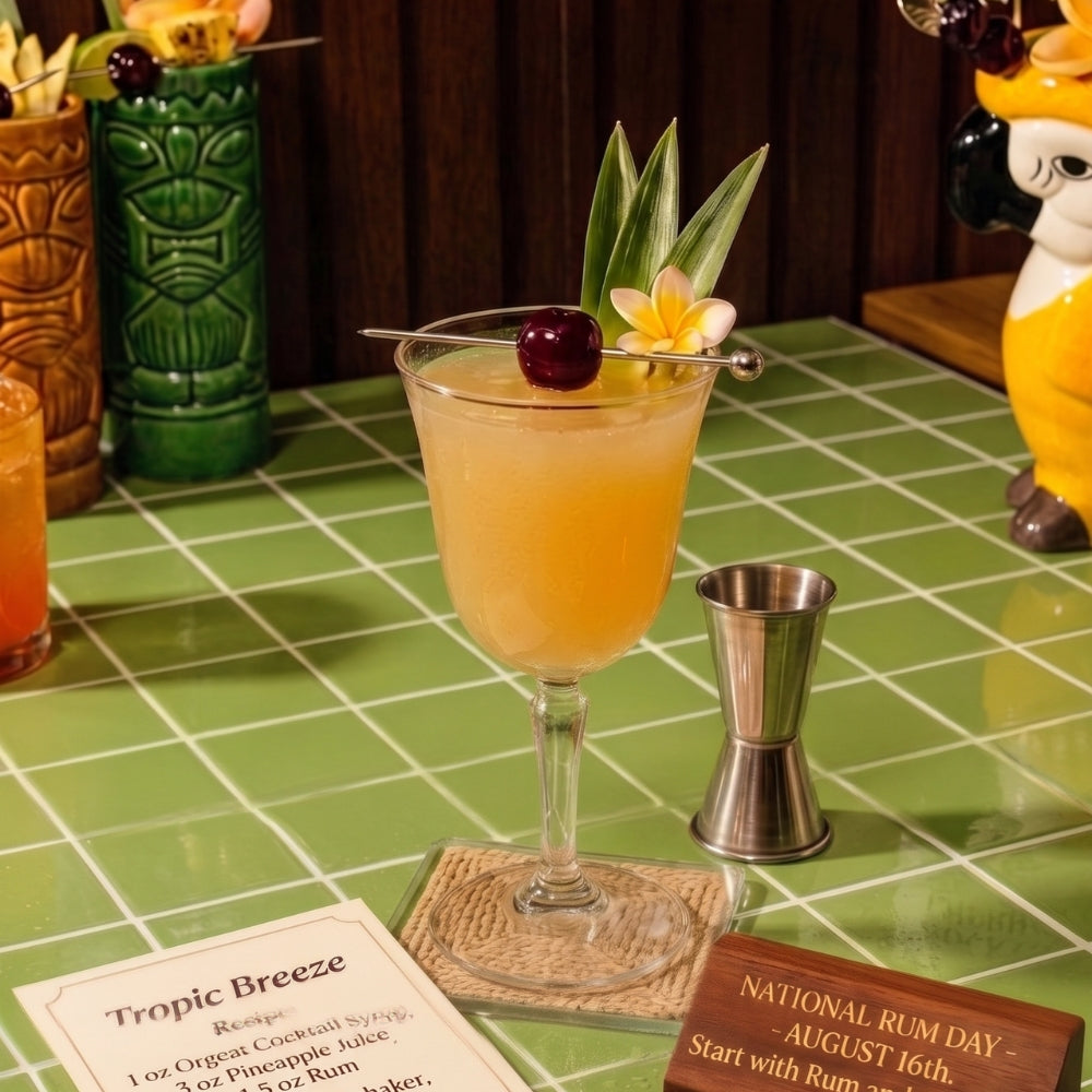 Three Ingredients, One Orgeat: The Easiest Tiki Drink You'll Make