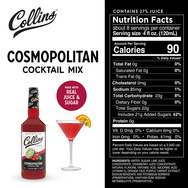 Cosmopolitan Cocktail Mix 32 oz