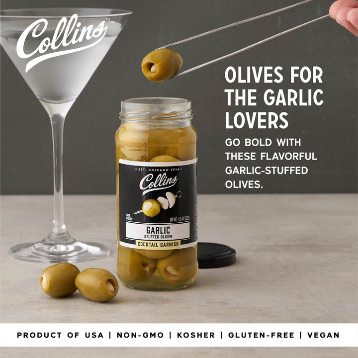 Garlic Stuffed Olives 4.5 oz