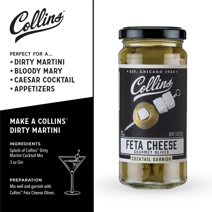 Gourmet Feta Cheese Olives 5 oz