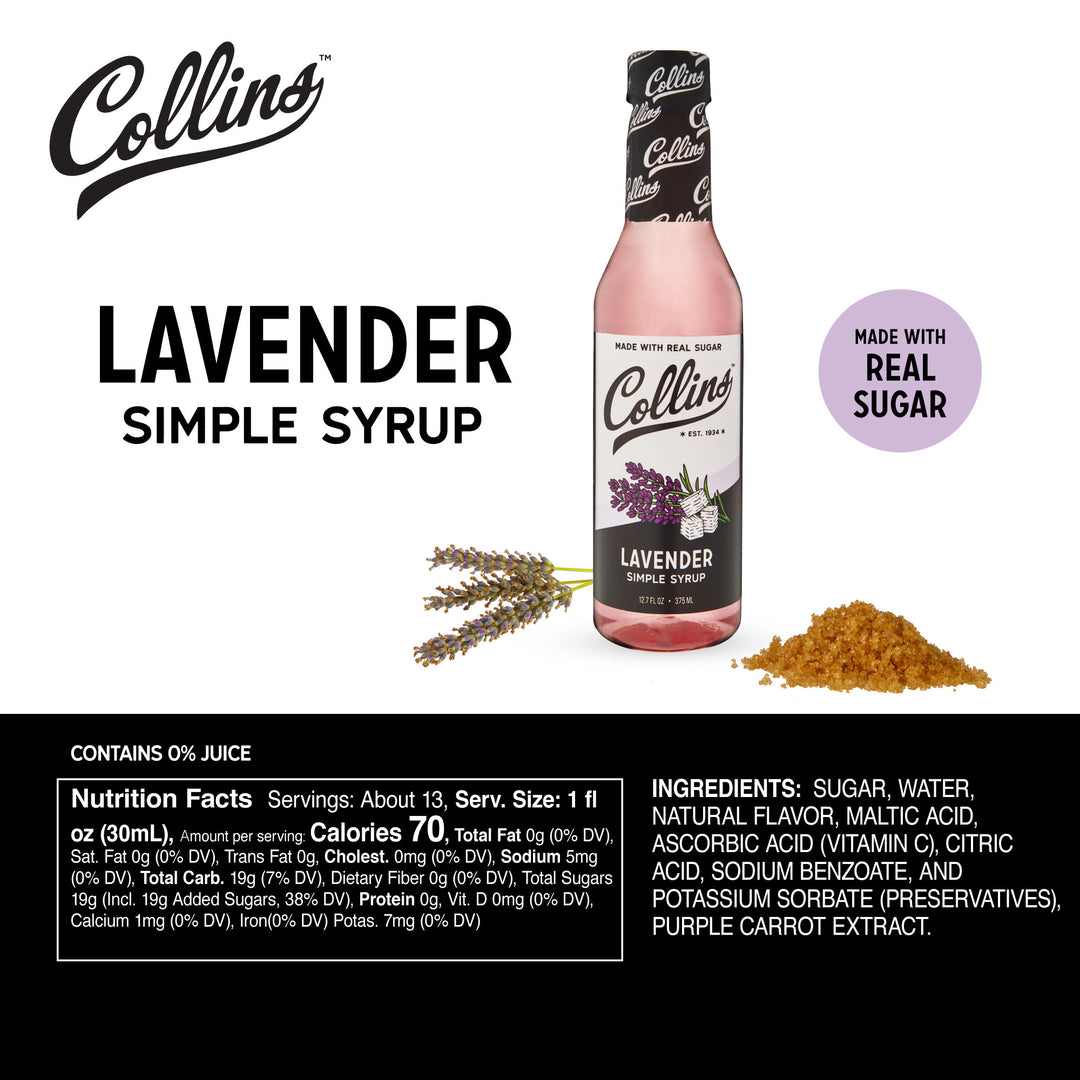 Lavender Syrup 12.7 oz