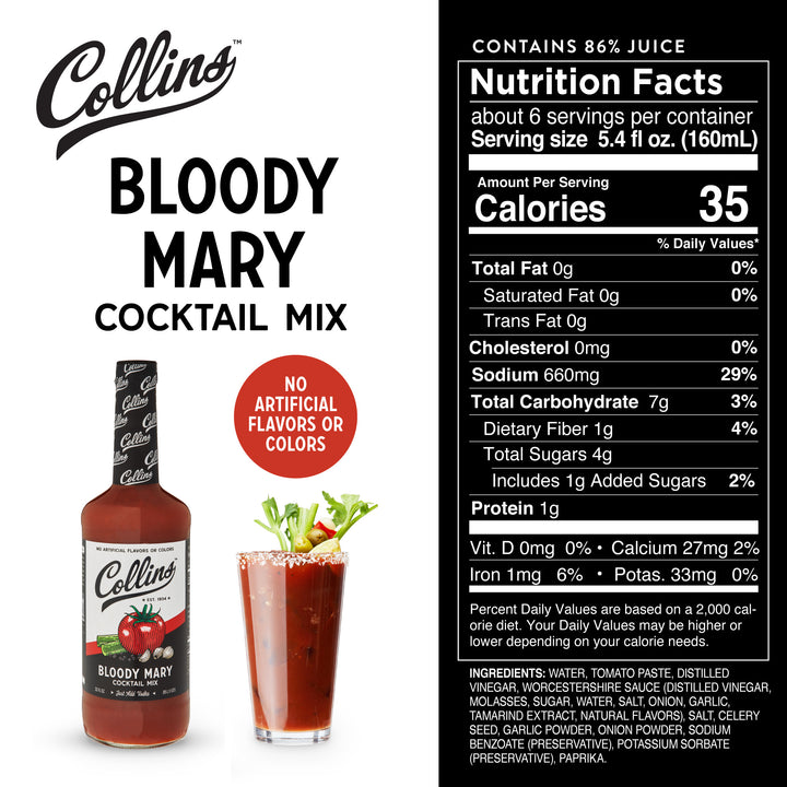 Classic Bloody Mary Cocktail Mix 32 oz