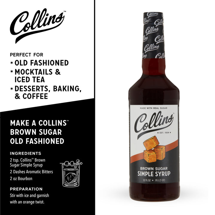 Brown Sugar Simple Syrup 32 oz.