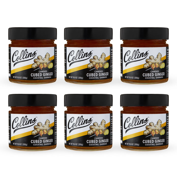 Candied Stem Ginger in Syrup 10.6 oz , Set of 6