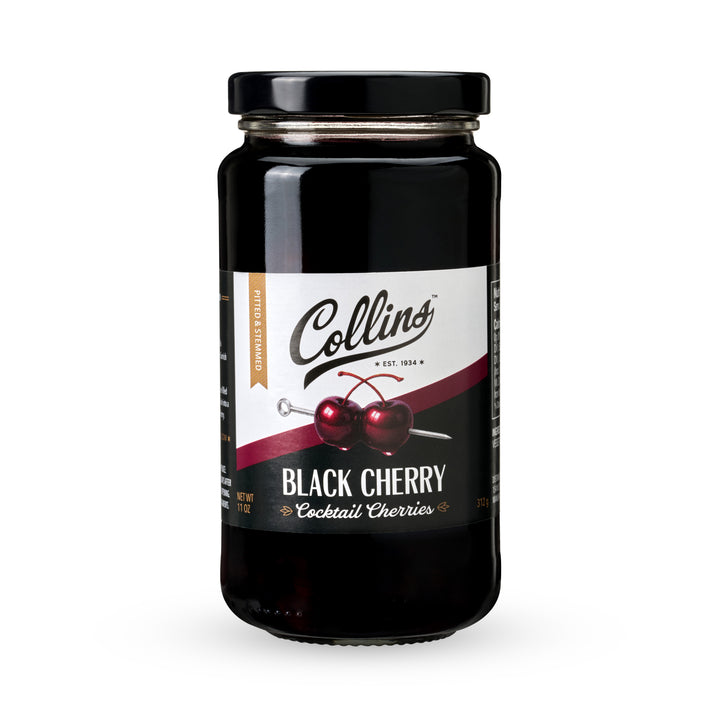 Stemmed Black Cherries 11 oz