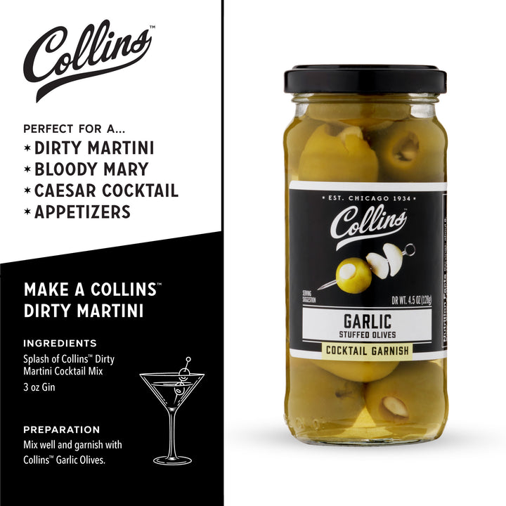 Garlic Stuffed Olives 4.5 oz