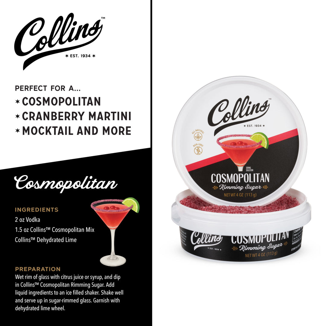 Cosmopolitan Rimming Sugar 4 oz