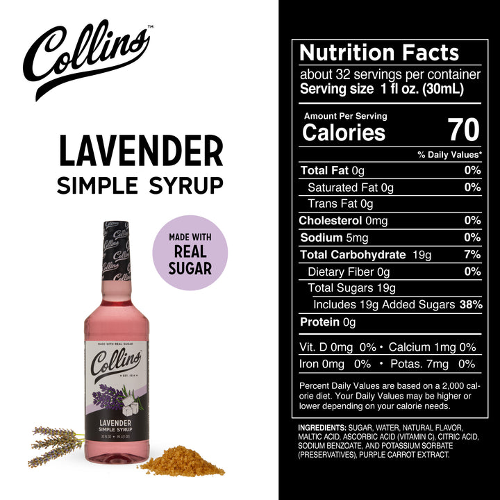 Lavender Syrup 32 oz.