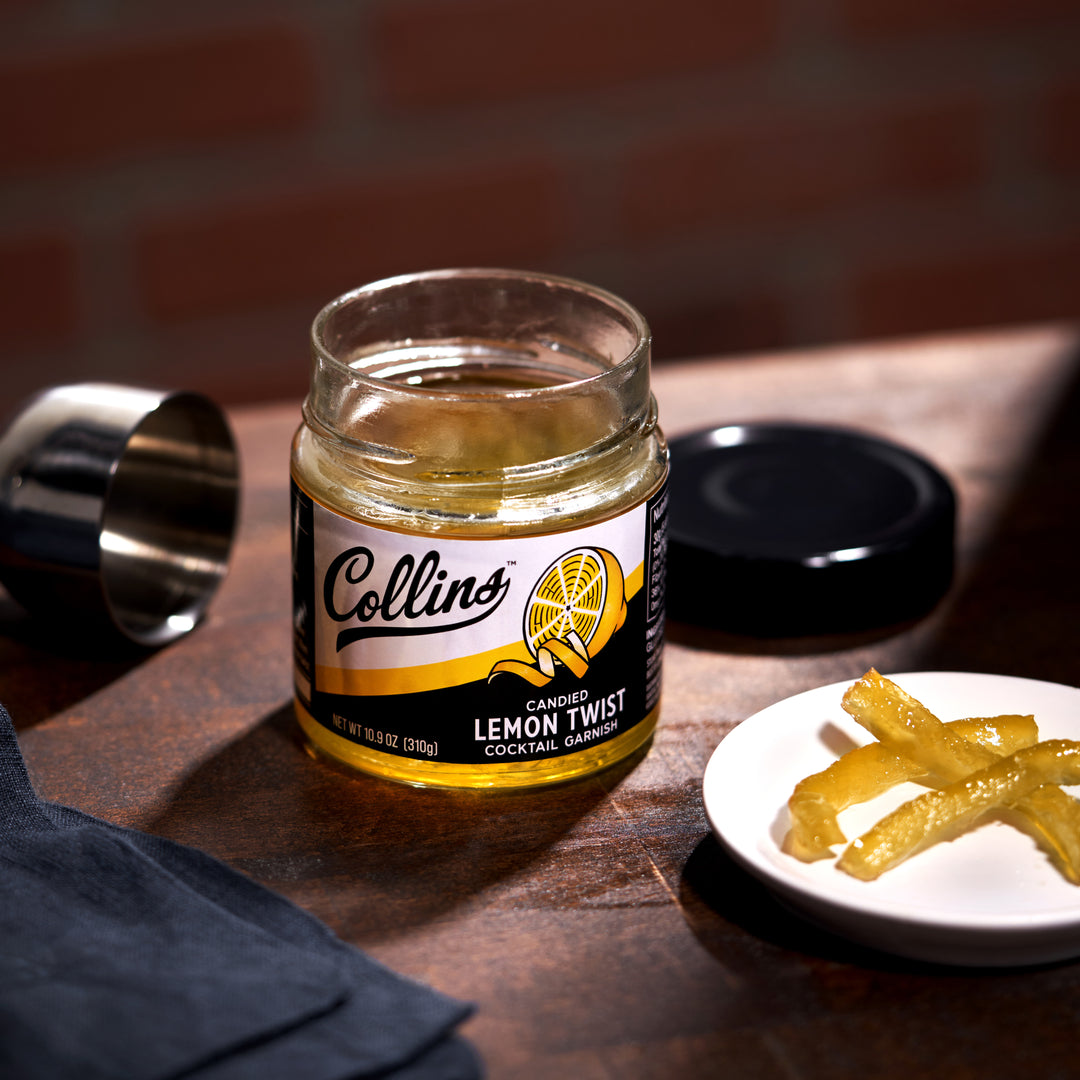 Candied Lemon Twist in Syrup 10.9 oz , Set of 6