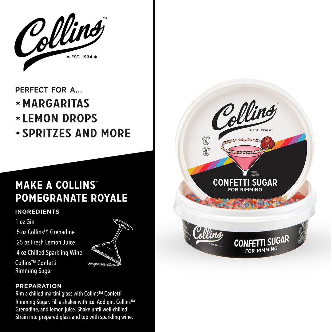 Confetti Rimming Sugar 4 oz