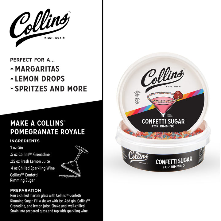 Confetti Rimming Sugar 4 oz