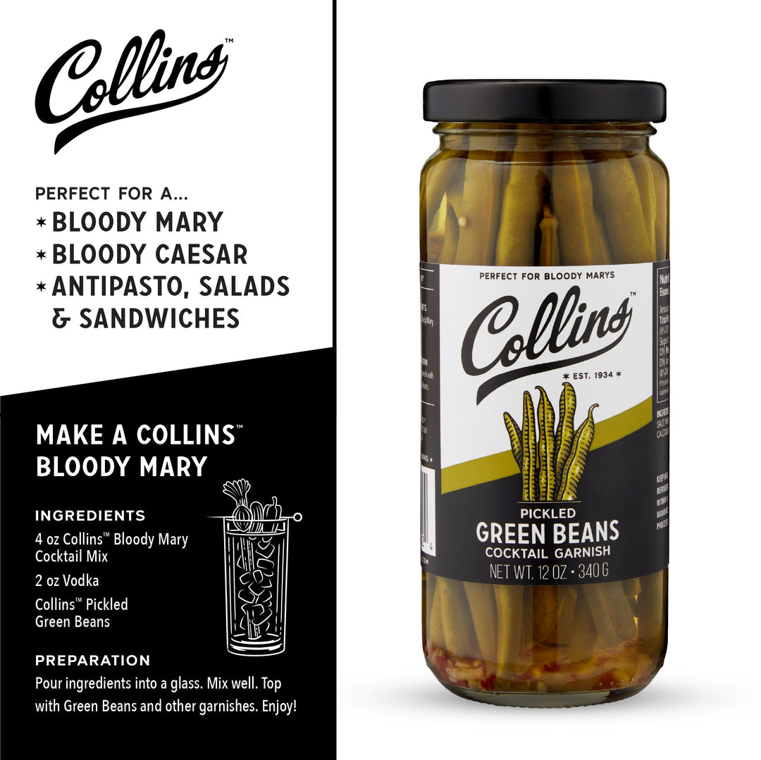Gourmet Pickled Green Beans, 12 oz